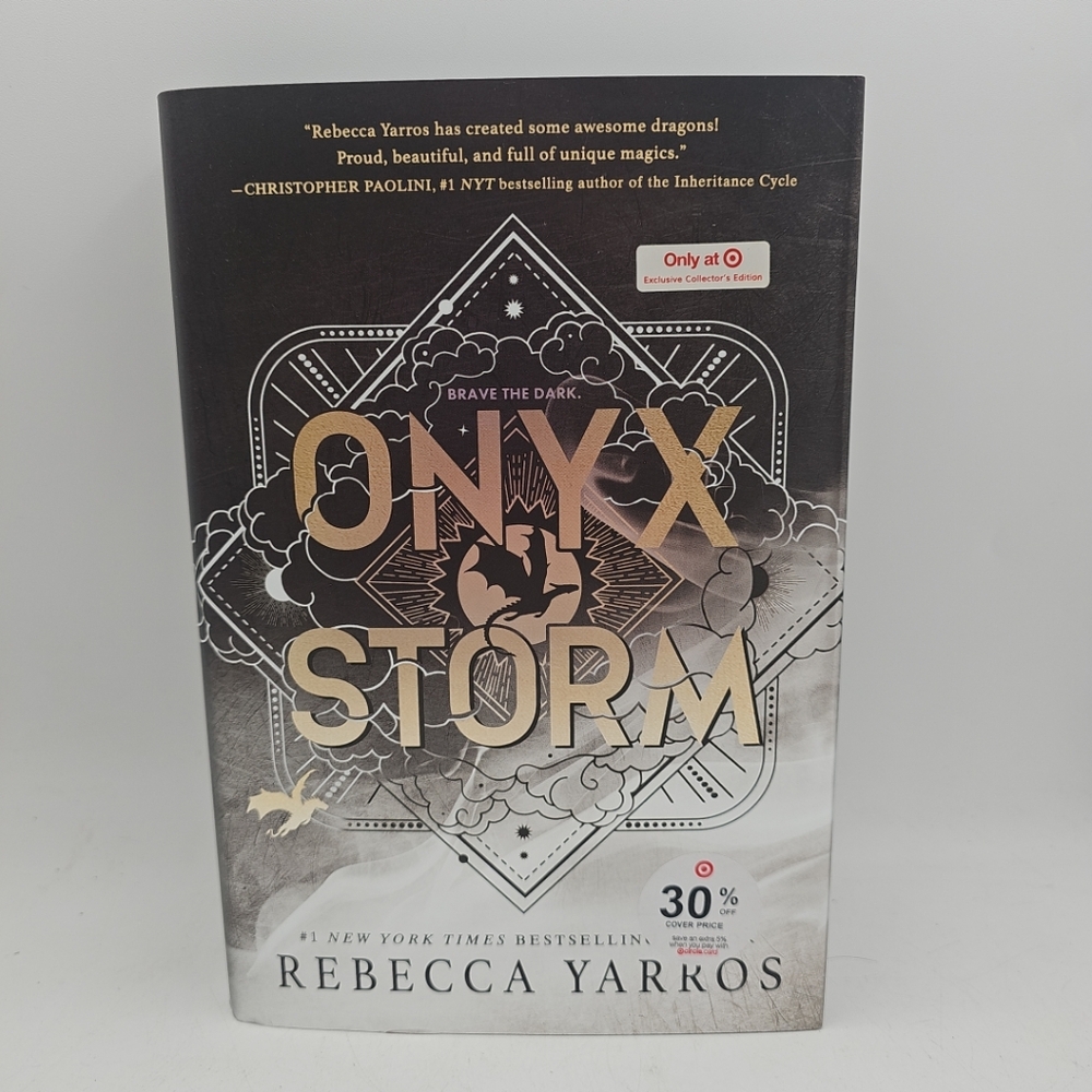 Rebecca Yarros Onyx Storm Collectors Edition Target Exclusive